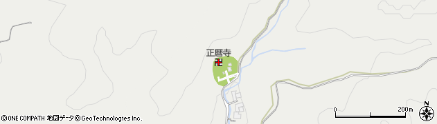 正暦寺周辺の地図