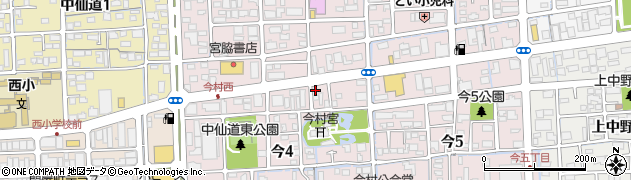 岡山県岡山市北区今4丁目2-12周辺の地図