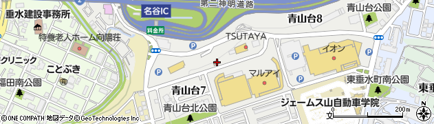 神戸ジェームス山郵便局 ＡＴＭ周辺の地図