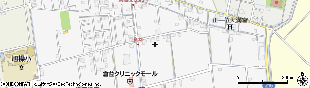 岡山県岡山市中区倉益411周辺の地図