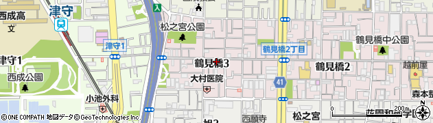 鶴見橋AMGデイサービスセンター周辺の地図