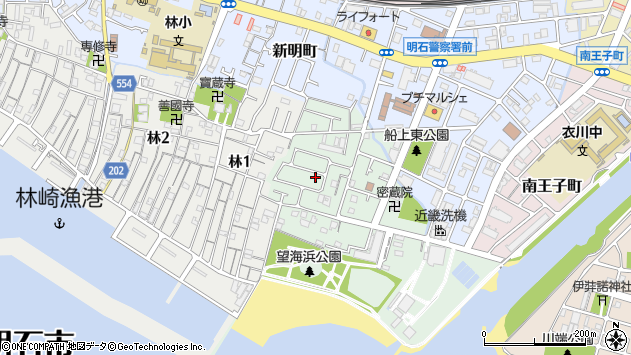 〒673-0026 兵庫県明石市船上町の地図