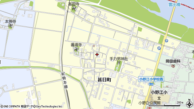 〒515-2108 三重県松阪市甚目町の地図