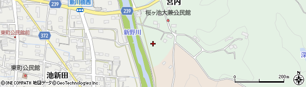 静岡県御前崎市宮内1351周辺の地図