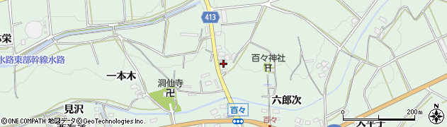 愛知県田原市六連町一本木10周辺の地図