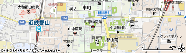 町家物語館周辺の地図