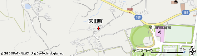 奈良県大和郡山市矢田町4403周辺の地図