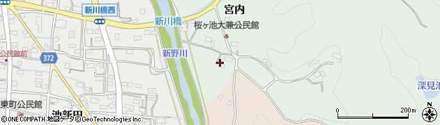 静岡県御前崎市宮内1354周辺の地図