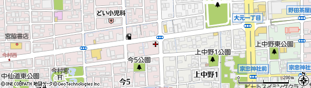 香川銀行今村支店 ＡＴＭ周辺の地図