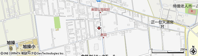 岡山県岡山市中区倉益124周辺の地図