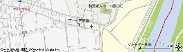 岡山県岡山市中区倉益8周辺の地図