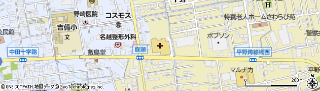 株式会社イトウゴフク　庭瀬店周辺の地図