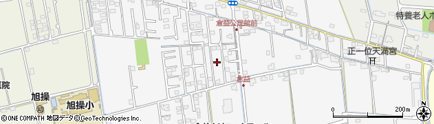 岡山県岡山市中区倉益129周辺の地図