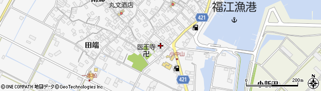 愛知県田原市小中山町南郷32周辺の地図