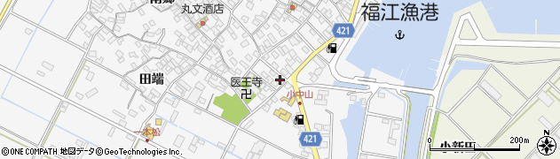 愛知県田原市小中山町南郷29周辺の地図