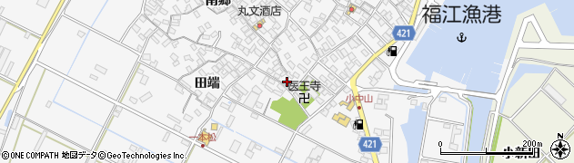 愛知県田原市小中山町南郷48周辺の地図