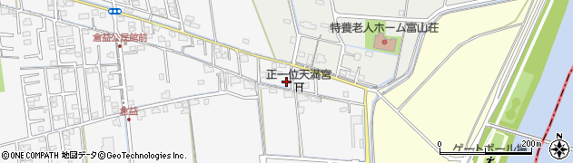 岡山県岡山市中区倉益18周辺の地図