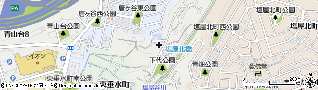 兵庫県神戸市垂水区下畑町（唐ケ谷）周辺の地図
