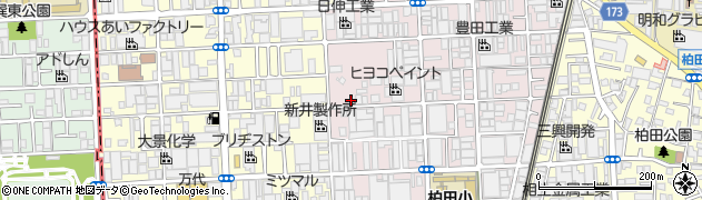 大阪大進生コンクリート株式会社周辺の地図