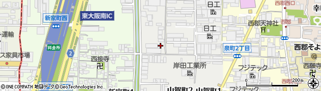 株式会社広島金型　大阪工場周辺の地図