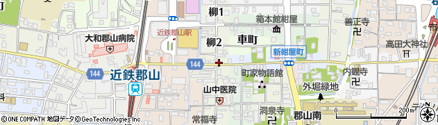 玉井商会　メガネ部周辺の地図