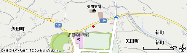 奈良県大和郡山市矢田町5324周辺の地図