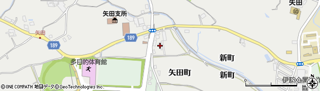 奈良県大和郡山市矢田町5248周辺の地図