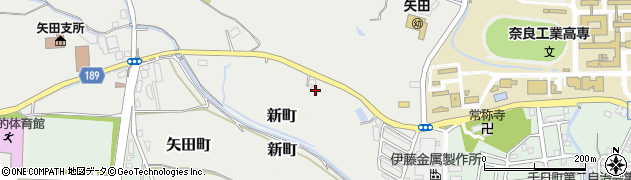 奈良県大和郡山市矢田町4814周辺の地図
