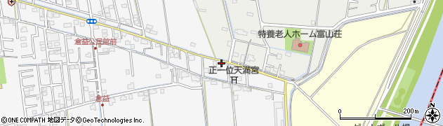 岡山県岡山市中区倉益19周辺の地図