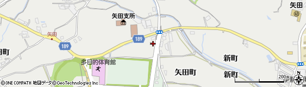 奈良県大和郡山市矢田町5306周辺の地図