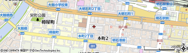 日新信用金庫　本部周辺の地図