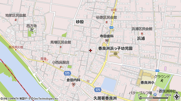 〒514-0315 三重県津市香良洲町（その他）の地図