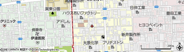六和化成工業所周辺の地図