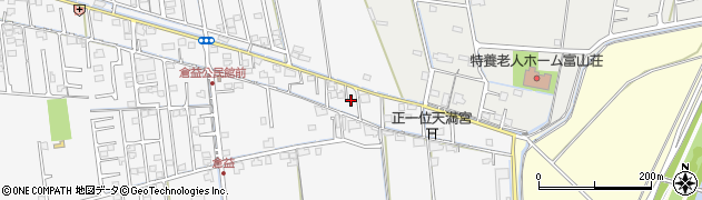 岡山県岡山市中区倉益31周辺の地図