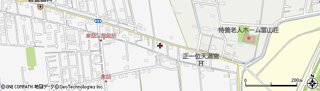 岡山県岡山市中区倉益34周辺の地図