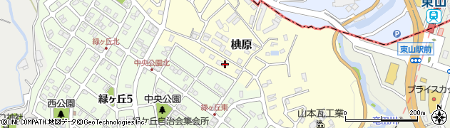 奈良県生駒郡平群町椣原742周辺の地図