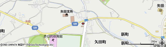 奈良県大和郡山市矢田町5307周辺の地図