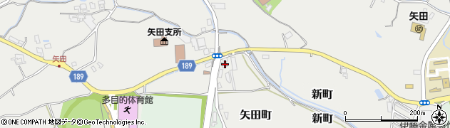 奈良県大和郡山市矢田町5246-1周辺の地図