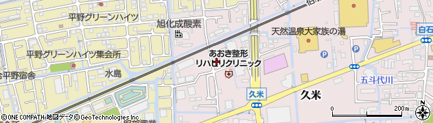 岡山県岡山市北区久米252周辺の地図