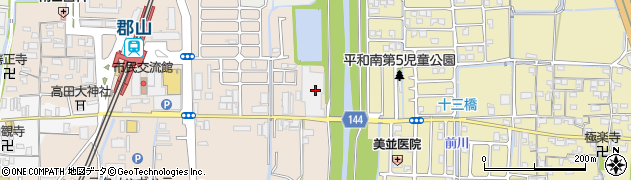 辻井染織株式会社周辺の地図