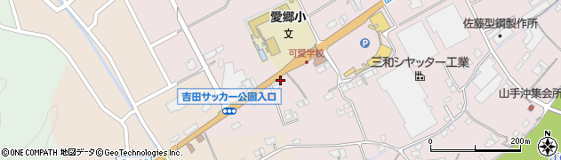 広島県安芸高田市吉田町山手1215周辺の地図