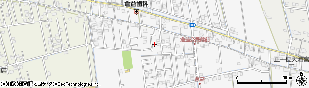 岡山県岡山市中区倉益110周辺の地図