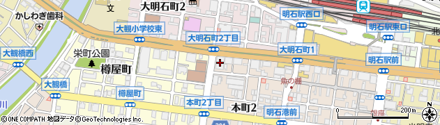 パル建設株式会社　明石店周辺の地図