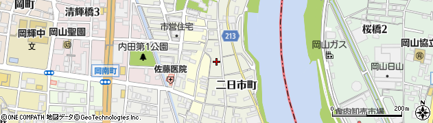 岡山県岡山市北区二日市町275周辺の地図