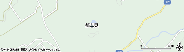 広島県山県郡北広島町都志見周辺の地図