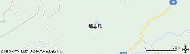 広島県北広島町（山県郡）都志見周辺の地図