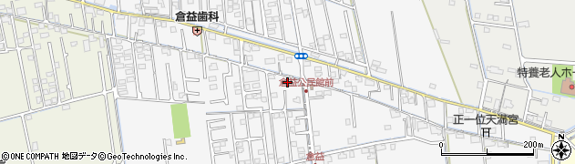 岡山県岡山市中区倉益119周辺の地図