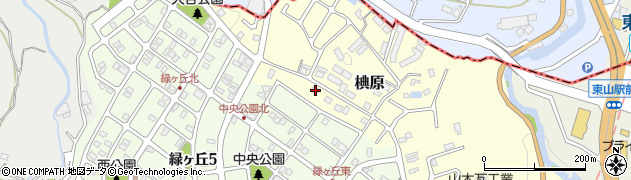 奈良県生駒郡平群町椣原739周辺の地図