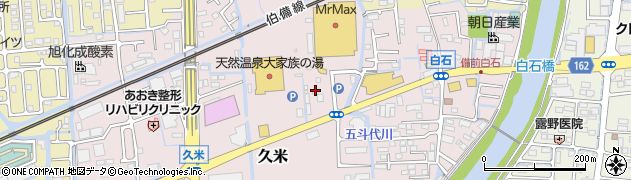 岡山県岡山市北区久米226周辺の地図
