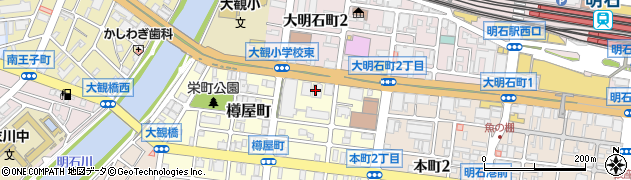 森六テクノロジー株式会社　明石営業所周辺の地図